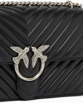 Borsa media a tracolla Love Bag One Chevron - Nero | Pinko