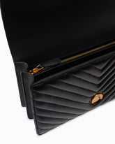 Sac bandoulière moyen Love Bag One Chevron - Noir | Pinko
