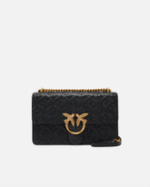 Love Bag leather crossbody bag with logo - | Pinko