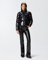 Piumino caban crystal nylon - Nero | Pinko