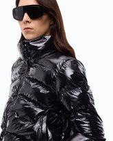 Caban-Steppjacke aus Crystal-Nylon - Schwarz | Pinko