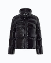 Caban-Steppjacke aus Crystal-Nylon - Schwarz | Pinko