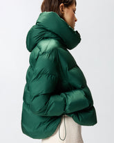 Technical canvas jacket with hood - | Pinko