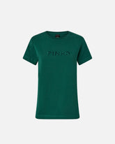 Camiseta logotipo PINKO bordado - | Pinko