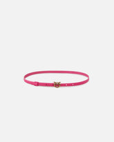 Thin belt with Love Birds buckle, 1cm - | Pinko