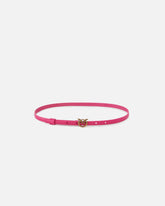 Fine ceinture avec boucle Love Birds 1 cm - Pink Pinko | Pinko