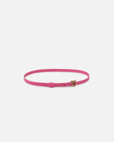 Fine ceinture avec boucle Love Birds 1 cm - Pink Pinko | Pinko