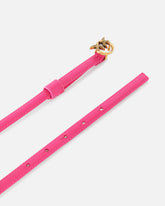 Thin belt with Love Birds buckle, 1cm - | Pinko
