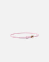 Cintura sottile fibbia Love Birds 1cm - Rosa Chiaro | Pinko
