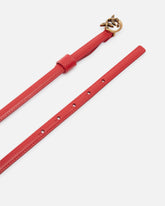 Thin belt with Love Birds buckle, 1cm - | Pinko