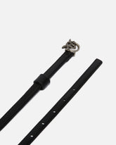 Thin belt with Love Birds buckle, 1cm - | Pinko