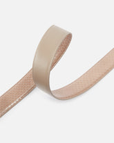 Cinturón de piel de pitón brillante de 3 cm PINKO Galleria - | Pinko