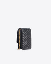 Porta smartphone nappa chevron - | Pinko