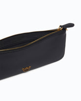 Horizontal Flat Bag aus Leder - Schwarz | Pinko