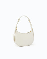 Borsa piccola a spalla Love Bag Half Moon Simply - Bianco | Pinko