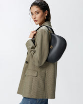 Borsa piccola a spalla Love Bag Half Moon Simply - Nero | Pinko
