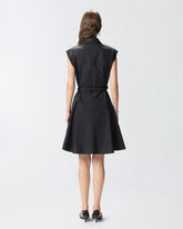 Shirt dress with Love Birds belt - | Pinko