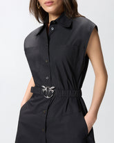 Shirt dress with Love Birds belt - | Pinko
