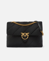 Bolso grande Love Bag de tejido reciclado acolchado - | Pinko