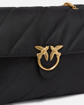 Borsa grande trapuntata Love Bag tessuto riciclato - | Pinko