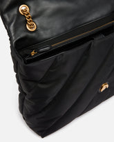Borsa a tracolla maxi Extra Love Bag Puff in nylon trapuntato - | Pinko