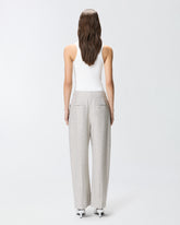 Pantalones de pierna ancha con strass - | Pinko