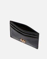 Portacarte in pelle shiny con logo - | Pinko