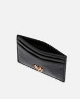 Kartenetui aus glänzendem Leder mit Logo - | Pinko