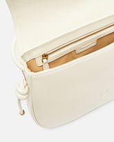 Borsa grande a tracolla in pelle con nodi - | Pinko