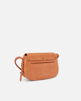 Borsa a tracolla piccola in suede arrotondata - | Pinko