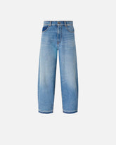 Jeans balloon fit con scoloriture - | Pinko