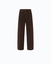 Pantalon barrel en bull denim - Marron | Pinko