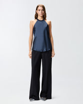 Fließendes Top mit Masche - | Pinko