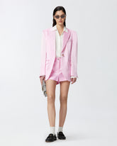 Camisa en crepé de China de mezcla de seda - | Pinko
