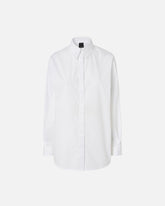 Oversize poplin shirt - | Pinko