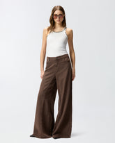 Ribbed top with bejewelled embellishment - | Pinko