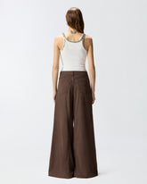 Top a costine con ricami gioiello - | Pinko