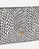 Borsetta da sera in pelle a pois con tracolla - | Pinko