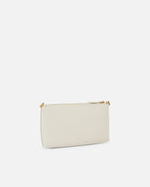 Flat leather crossbody bag - | Pinko