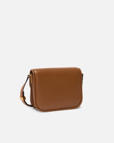 Borsa media a spalla Love Bag Box in nappa - Marrone | Pinko