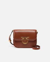Borsa media a spalla Love Bag Box in nappa - | Pinko