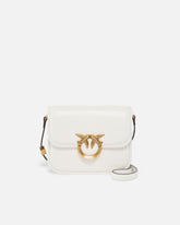 Borsa media a spalla Love Bag Box in nappa - | Pinko