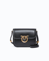 Sac moyen à épaule Love Bag Box en cuir nappa - Noir | Pinko