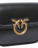 Sac moyen à épaule Love Bag Box en cuir nappa - Noir | Pinko