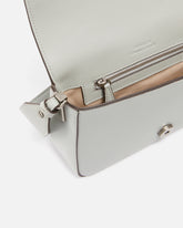 Sac à épaule souple Mini Love Bag en cuir - Gris | Pinko