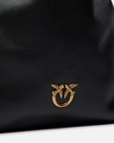 Δερμάτινη τσάντα ώμου μεσαίου μεγέθους Slouchy Bag με κάθετο σχήμα - | Pinko