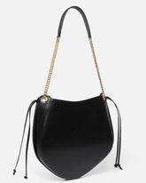 Gathered nappa leather hobo bag with chain shoulder strap PINKO Galleria - | Pinko