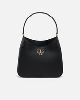 Sac d’épaule hobo en cuir lisse PINKO Galleria - | Pinko