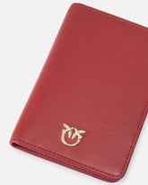 Portapasaporte de piel lisa PINKO Galleria - | Pinko