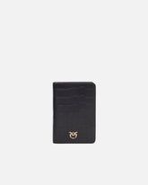 Portapasaporte de piel con estampado de cocodrilo PINKO Galleria - | Pinko